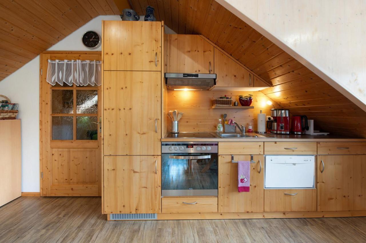 Ferienwohnung Blasi Mit Alpensicht Ibach Bagian luar foto