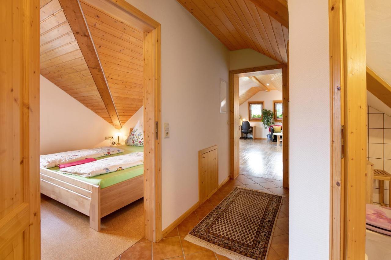 Ferienwohnung Blasi Mit Alpensicht Ibach Bagian luar foto