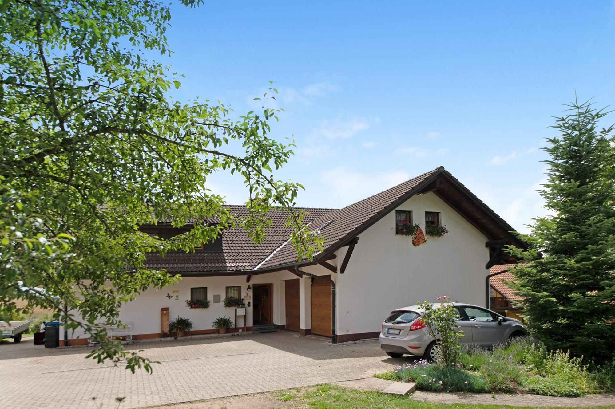 Ferienwohnung Blasi Mit Alpensicht Ibach Bagian luar foto